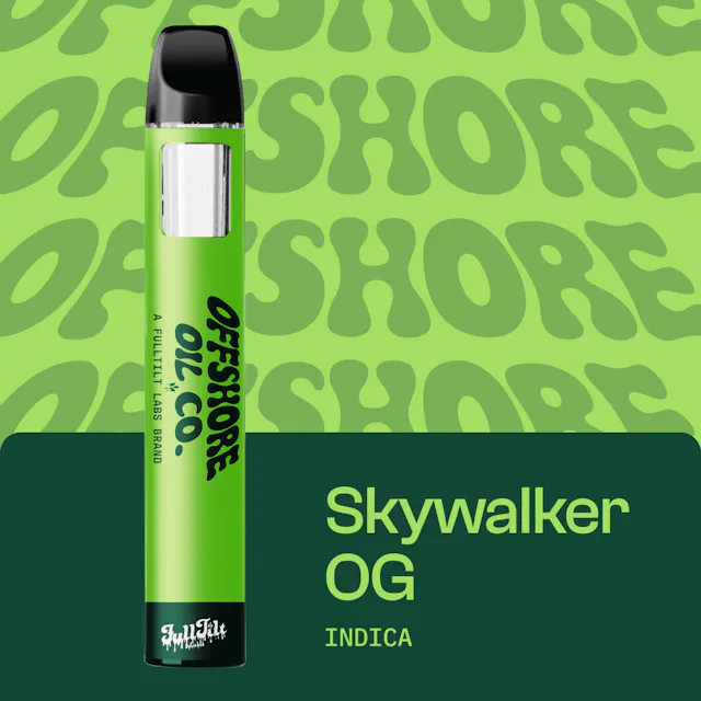 Offshore Oil Co. Disposable Skywalker OG 1g (indica, disposables)