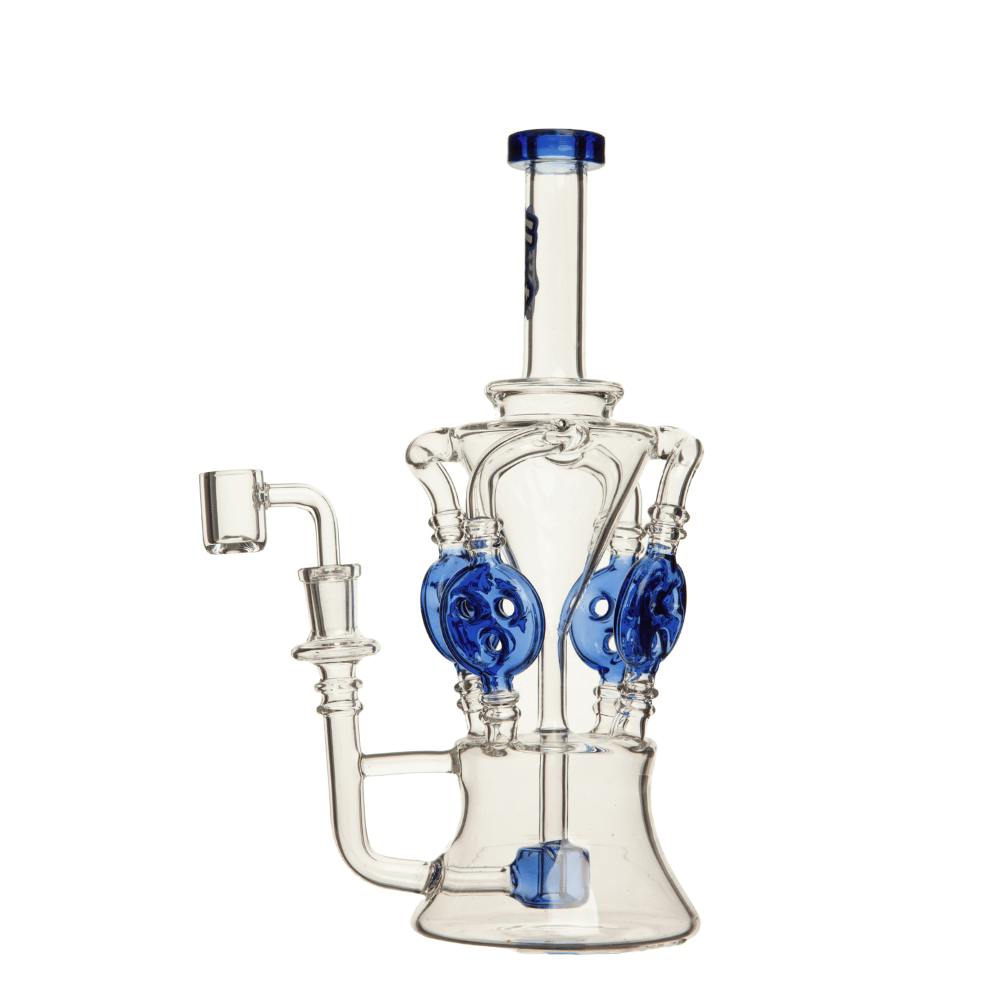 Haute - Quad Emblem Dab Rig w/ Banger - 12