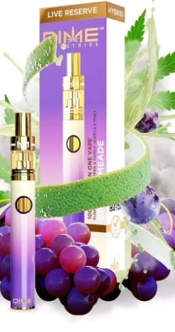 Product Grape Limeade Live Resin Disposable Vape