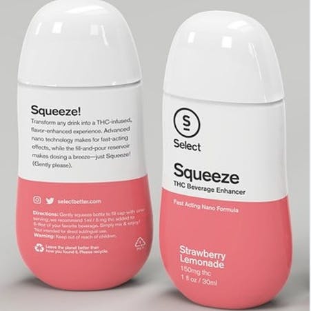 Product Squeeze | Strawberry Lemonade | 100mg | Select