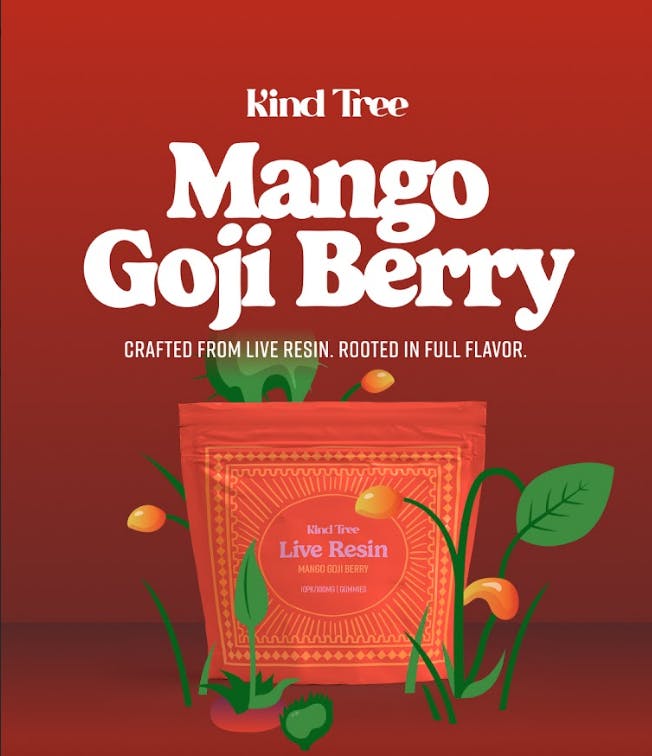 Kind Tree (TerrAscend) Mango Goji Berry | Live Resin Soft Lozenges