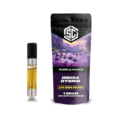 Society C - 1g Live Resin Cart - Purple Punch