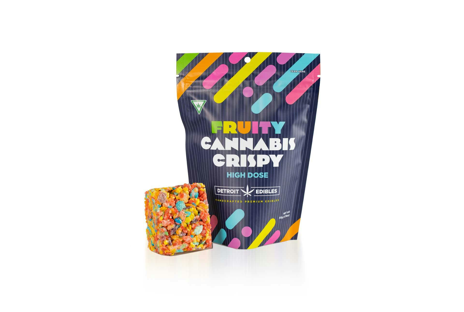 Detroit Edibles | THC Crispy - 200mg - Fruity