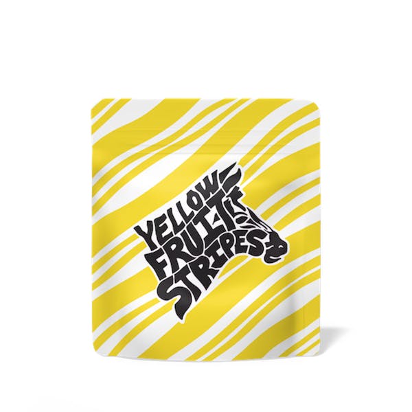 Lemonnade Yellow Fruit Stripes