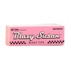 Blazy Susan |  Perforated Rolling Tips - Pink 50Pk