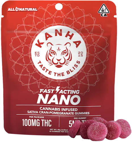Nano Cran Pomegranate Punch Sativa (20pk)-active
