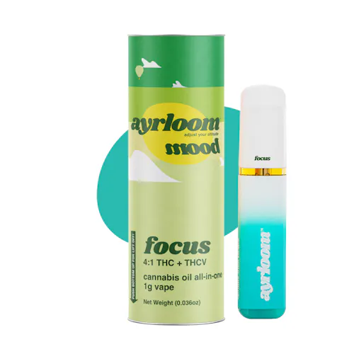 Ayrloom Mood Focus | AIO | 1g | THC : THCV-active