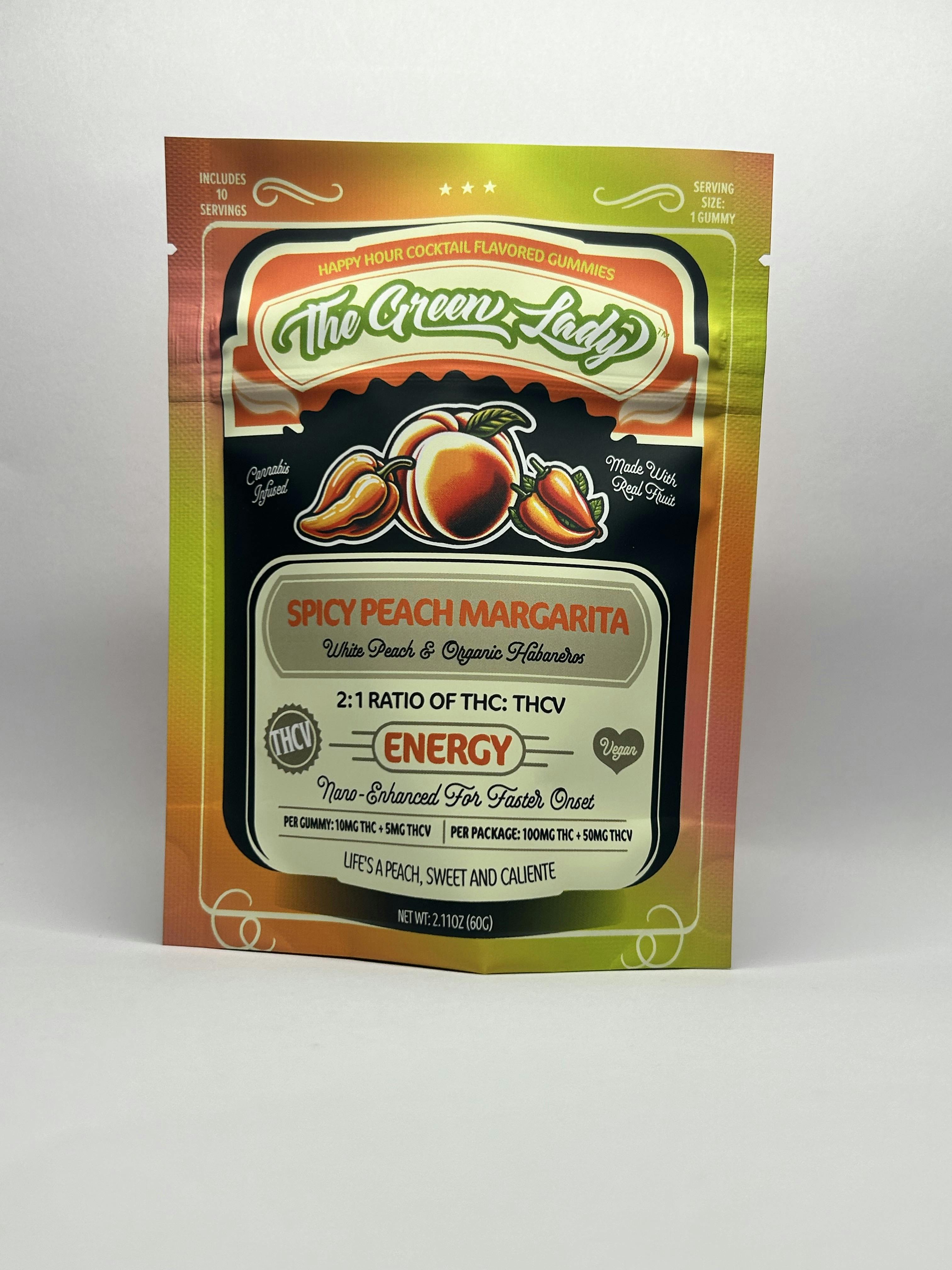 Photo of The Green Lady – Spicy Peach Margarita – 10ct