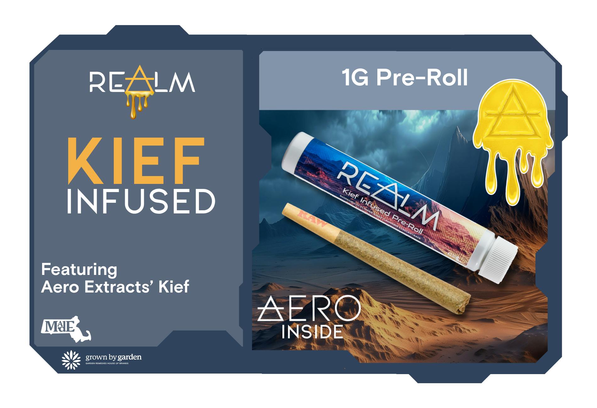 Sativa Blend | Kief Infused Pre-Roll