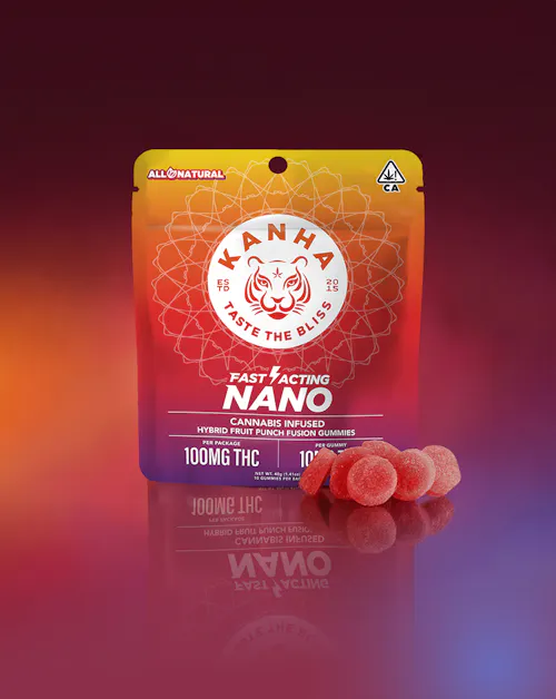 KANHA Fruit Punch Fusion Gummies 10-pack — Los Angeles weed at LAXCC