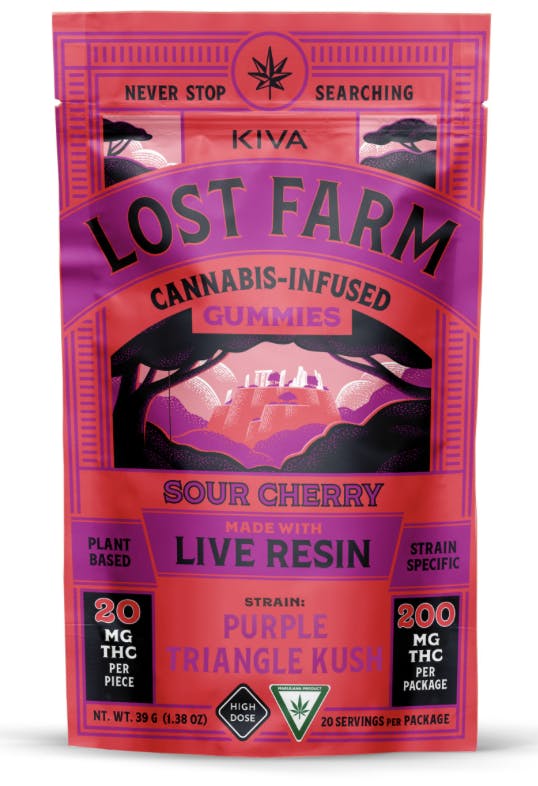 Product: Lost Farm | Live Resin Gummies - 200mg - Watermelon