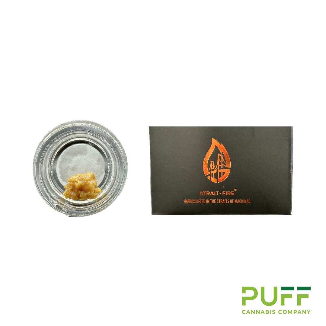 Strait Fire Strait Fire Live Rosin | Golden Cherry - Puff Cannabis