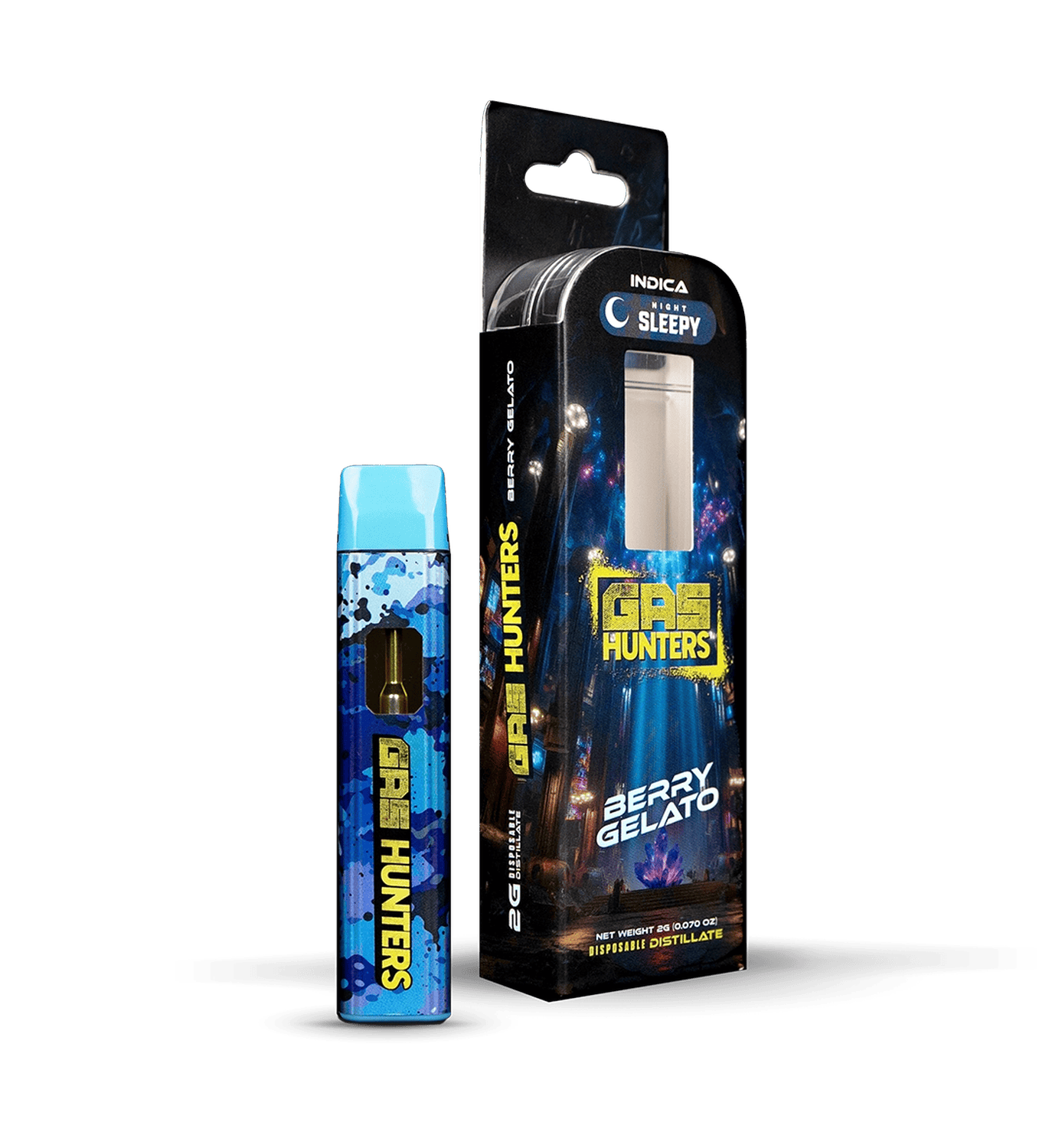 Gas Hunters | Disposable Vape - 2g - Berry Gelato