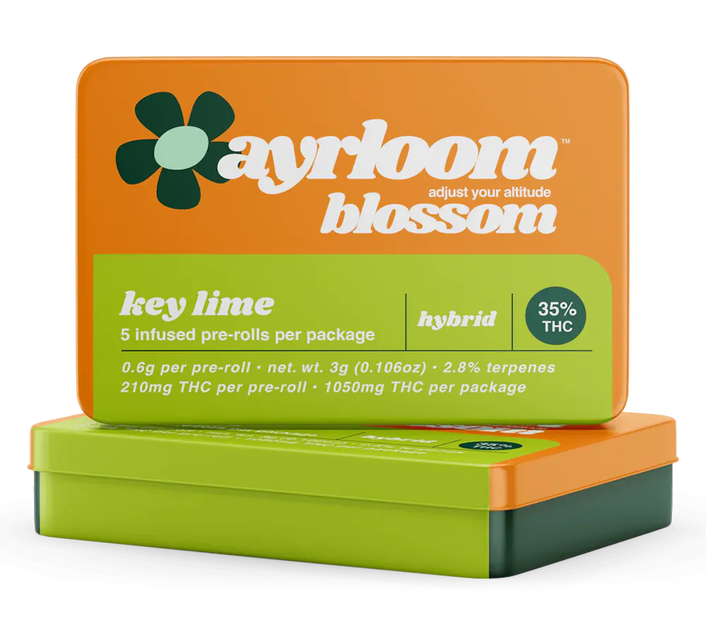 Product Ayrloom - Key Lime - 5pk - Infused PreRolls