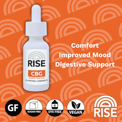RISE - 1500mg Tincture - CBG