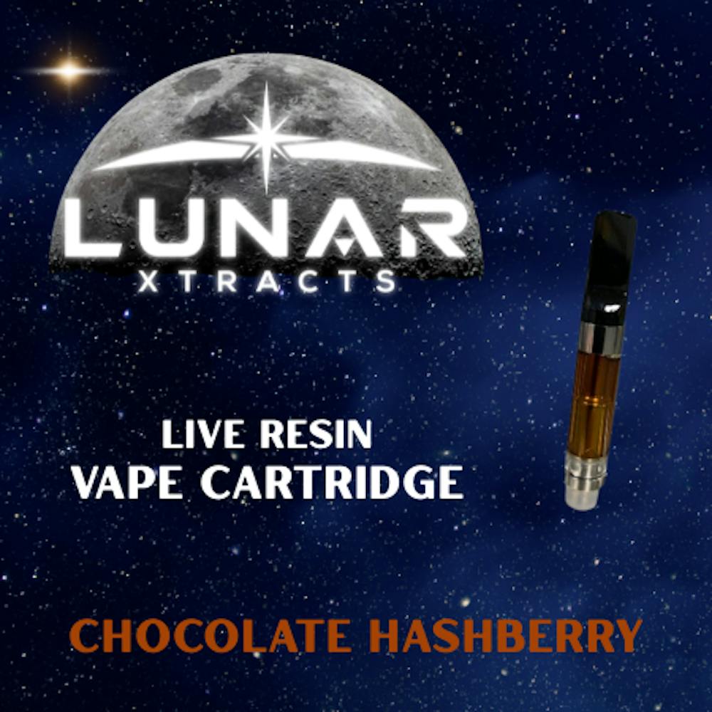 Product Chocolate Hashberry - Live Resin Vape Cart