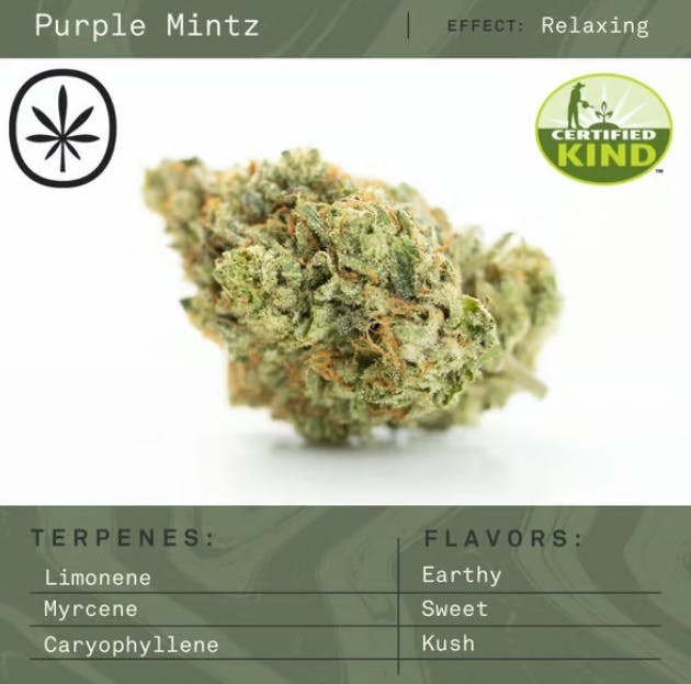 Product: Apothecare | Certified Organic Purple Mintz | 3.5g