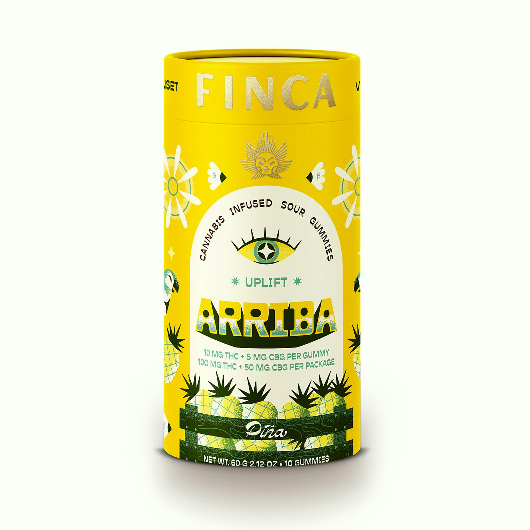 Arriba Piña Uplift Gummies