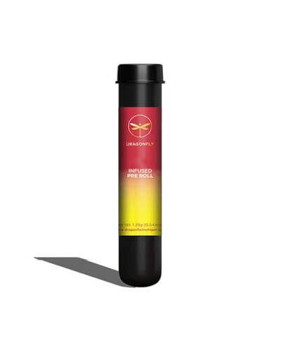 Dragonfly - 1.25g Infused Preroll - Lemon Cherry - PRE_ROLLS by Dragonfly at King of Budz