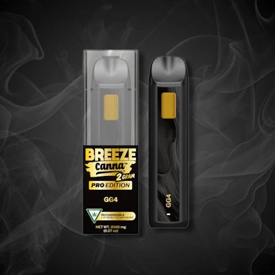 Breeze Pro - 2g Live Resin Disposable - GG4 - DISPOSABLES by BREEZE Canna at King of Budz