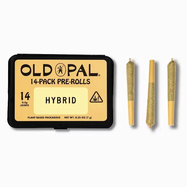 Old Pal Pre-Roll Pack Biscotti 14pk/7g (hybrid, packs)