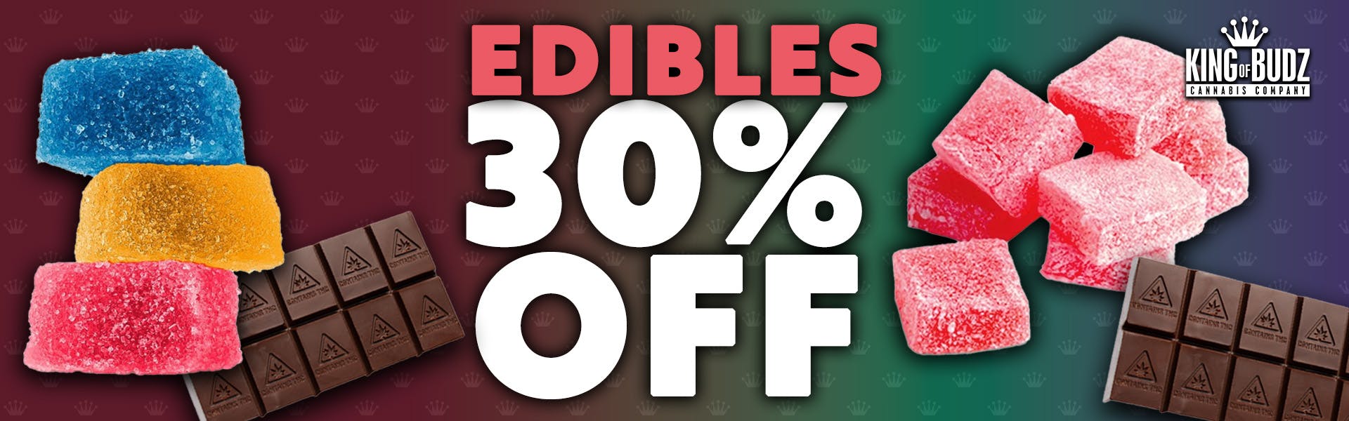 30 Percent Off Edibles