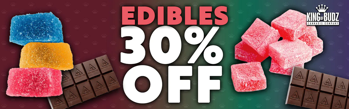 30 Percent Off Edibles