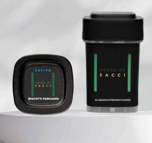 Biscotti Pancakes | 3.5g | Flower | Sativa | House of Sacci
