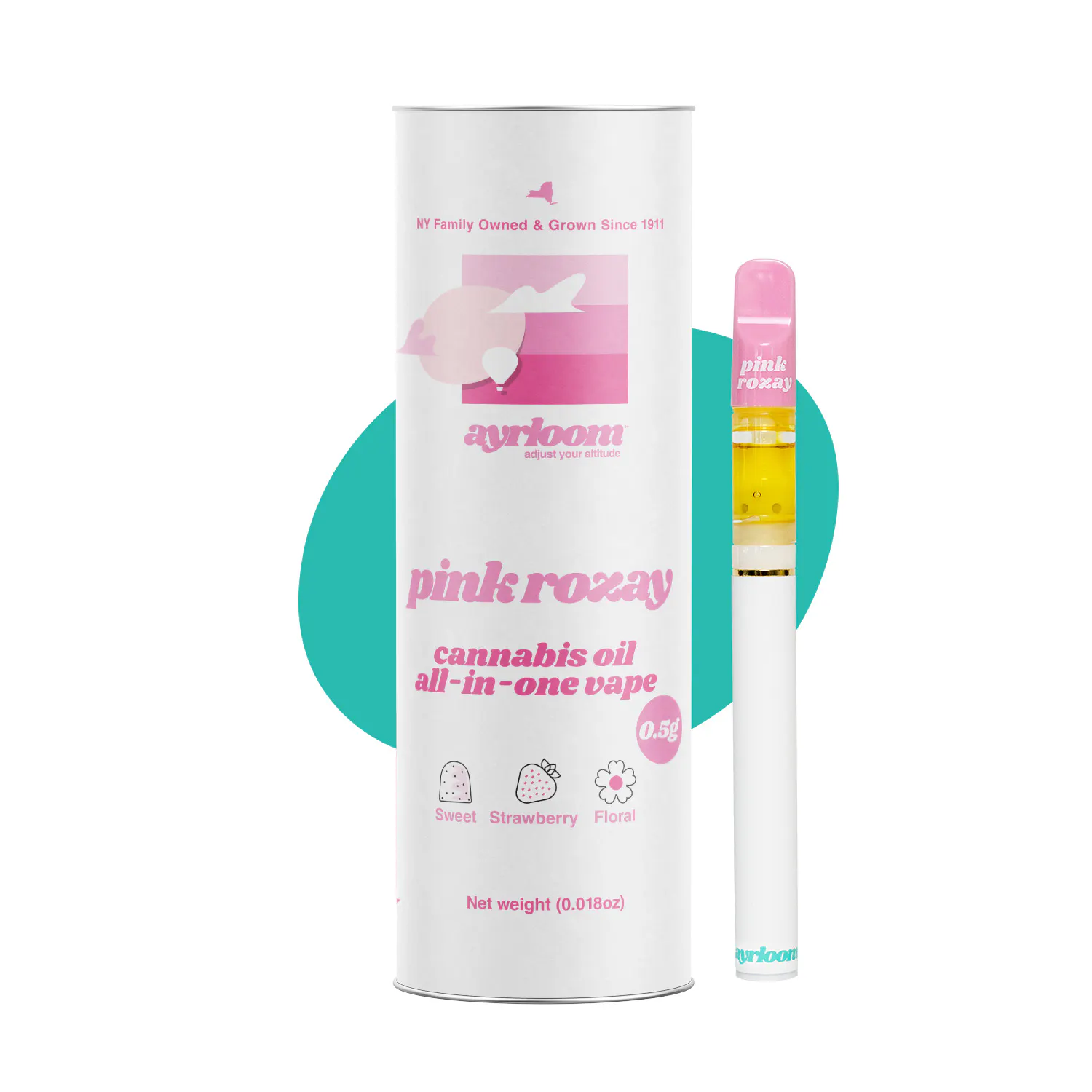 Pink Rozay | Distillate All In One | .5g | MJ Dispensary - Henrietta