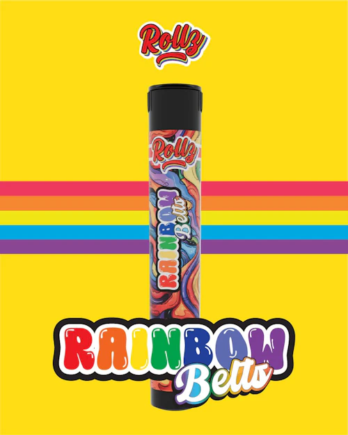 Rollz - 1g Infused Preroll - Rainbow Beltz