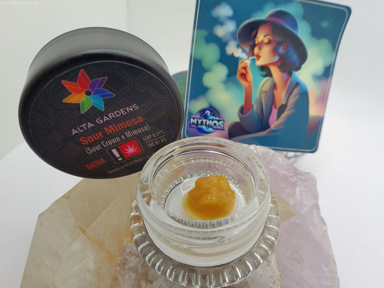 Alta Gardens | Sour Mimosa Cured Resin
