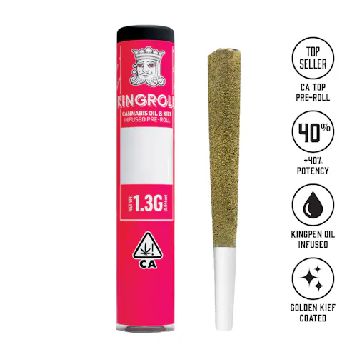Kingroll Original: Tangelo Sunrise x Kreamsicle – 1.3g Infused Preroll – Sativa-active