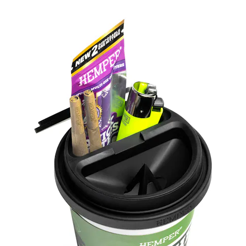 Hemper – Cache Travel Ashtray | Black-2