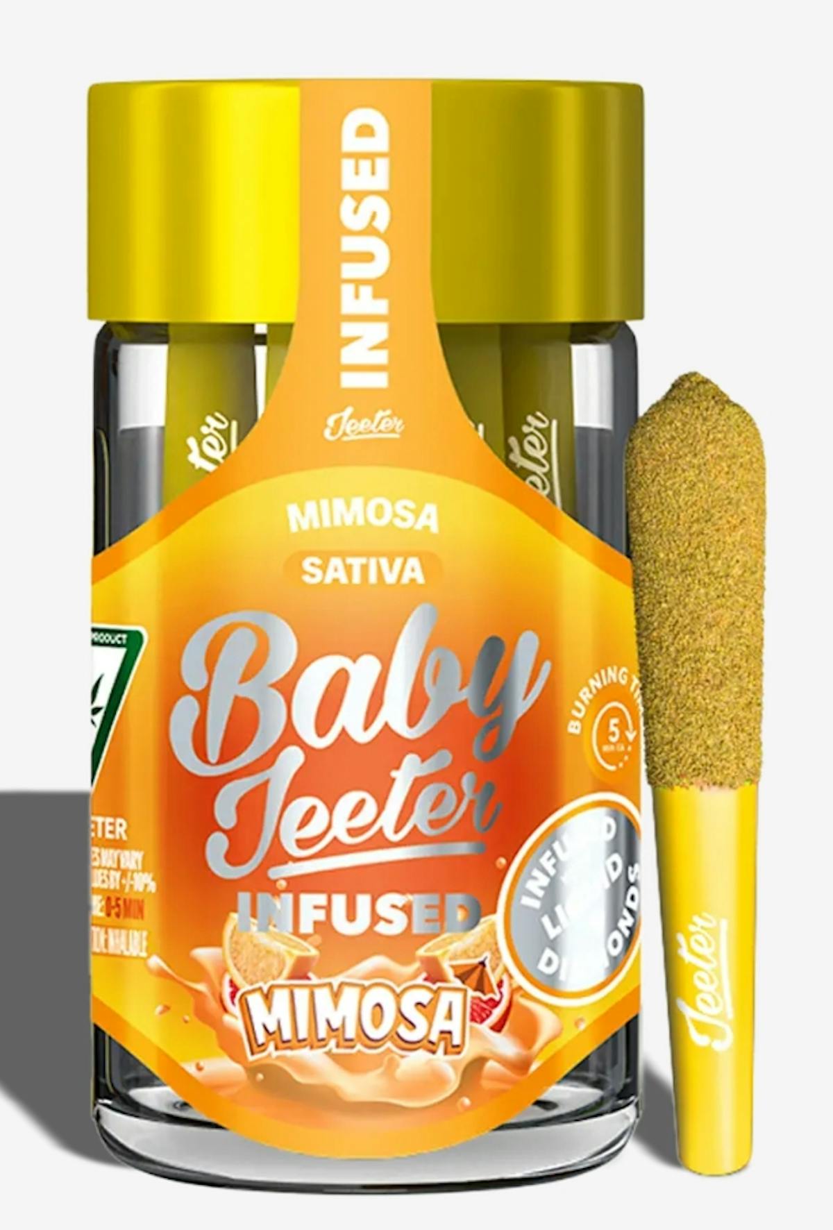 Photo of Mimosa .5g Infused Pre-Roll 5 Pack Jeeter