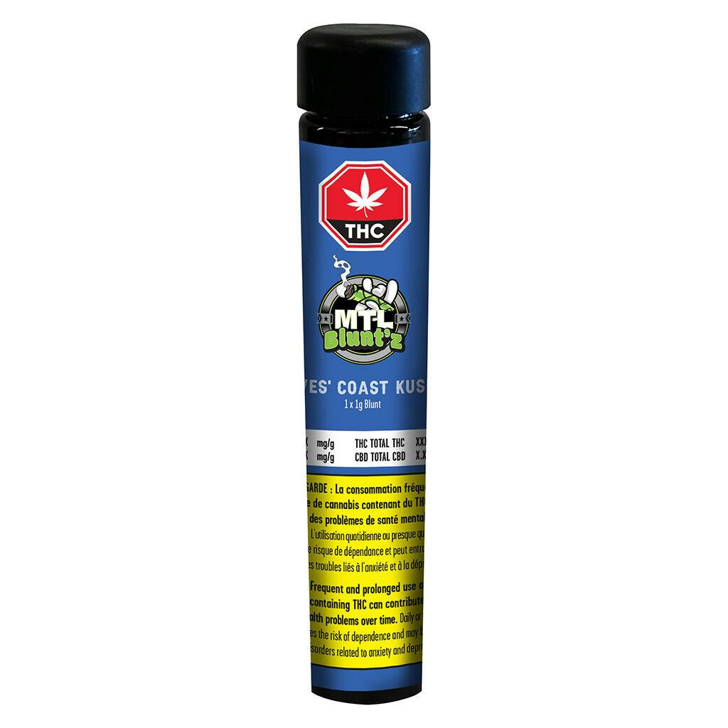 Mtl cannabis - wes' coast kush blunt - 1x1g