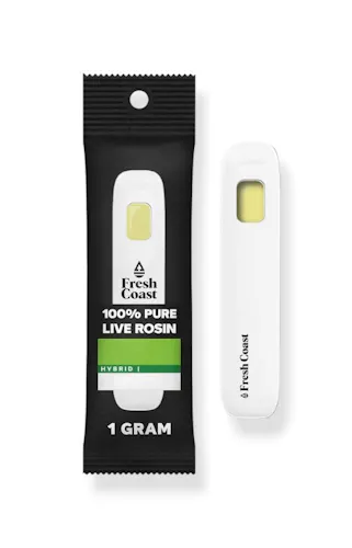 Fresh Coast – 1g Live Rosin Disposable Vape – Purple Cookies-active