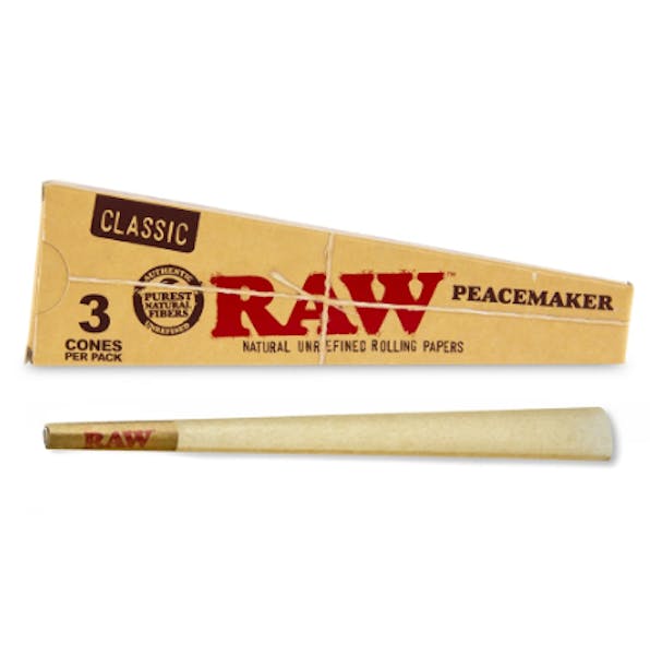 3-Pack RAW Classic Pre-Roll Cone