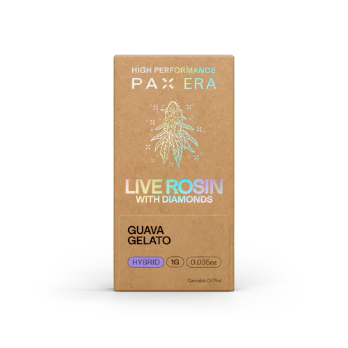 PAX | Guava Gelato | Live Rosin with Diamonds | Era Pod | .5G-1