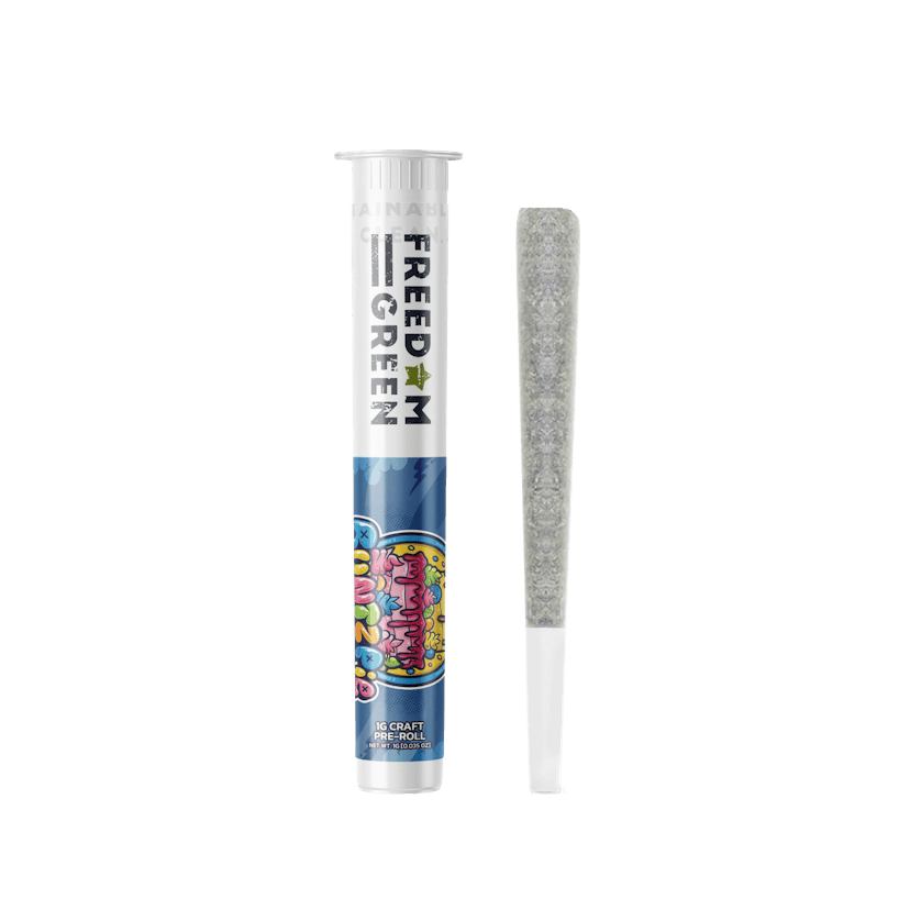 Freedom Green Farms 1g Preroll Runtz Pie