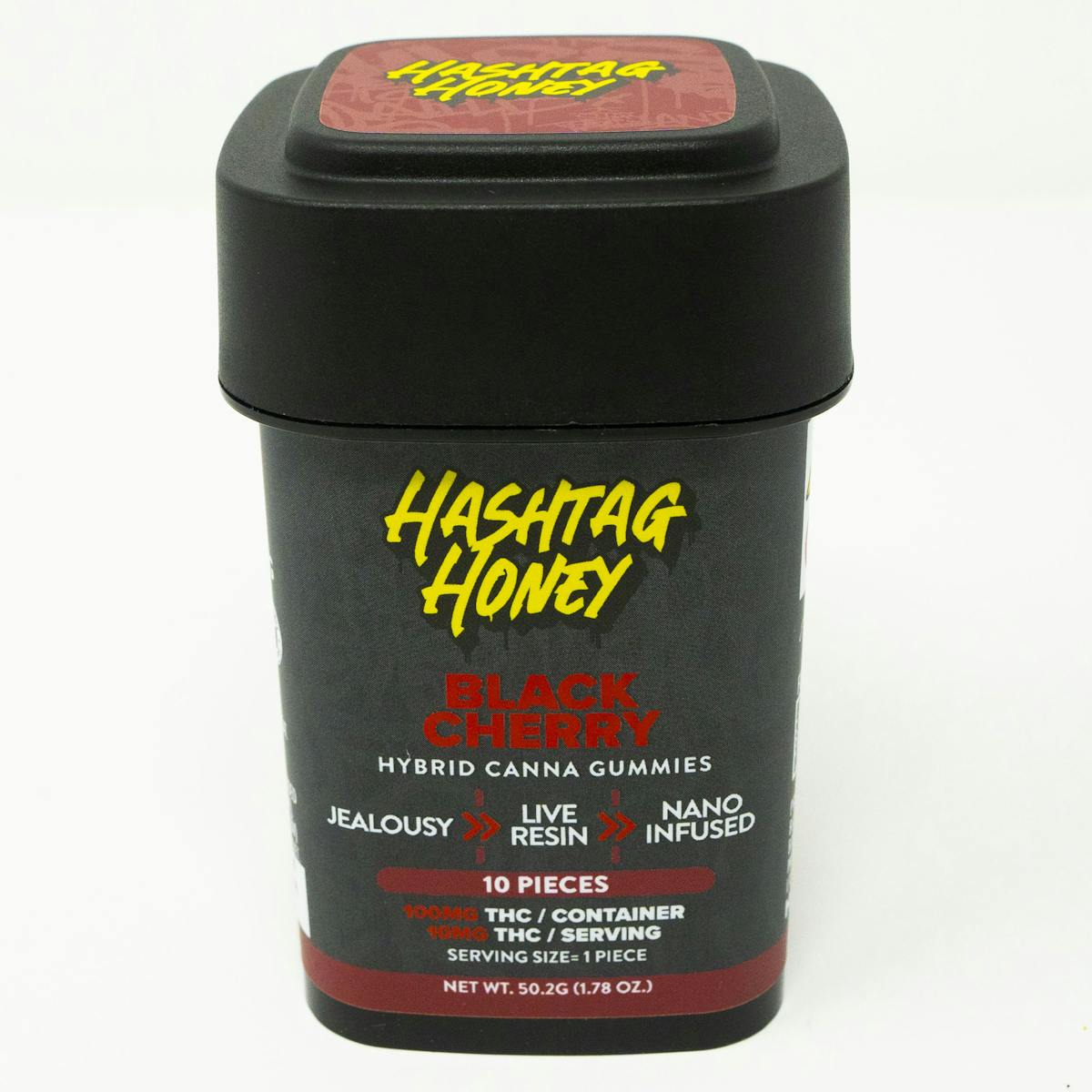 Photo of Hashtag Honey Black Cherry Live Resin Gummy