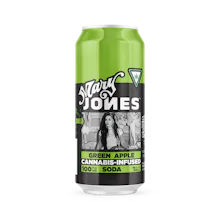 Mary Jones - 100mg Infused Soda - Green Apple - EDIBLES by Mary Jones at King of Budz