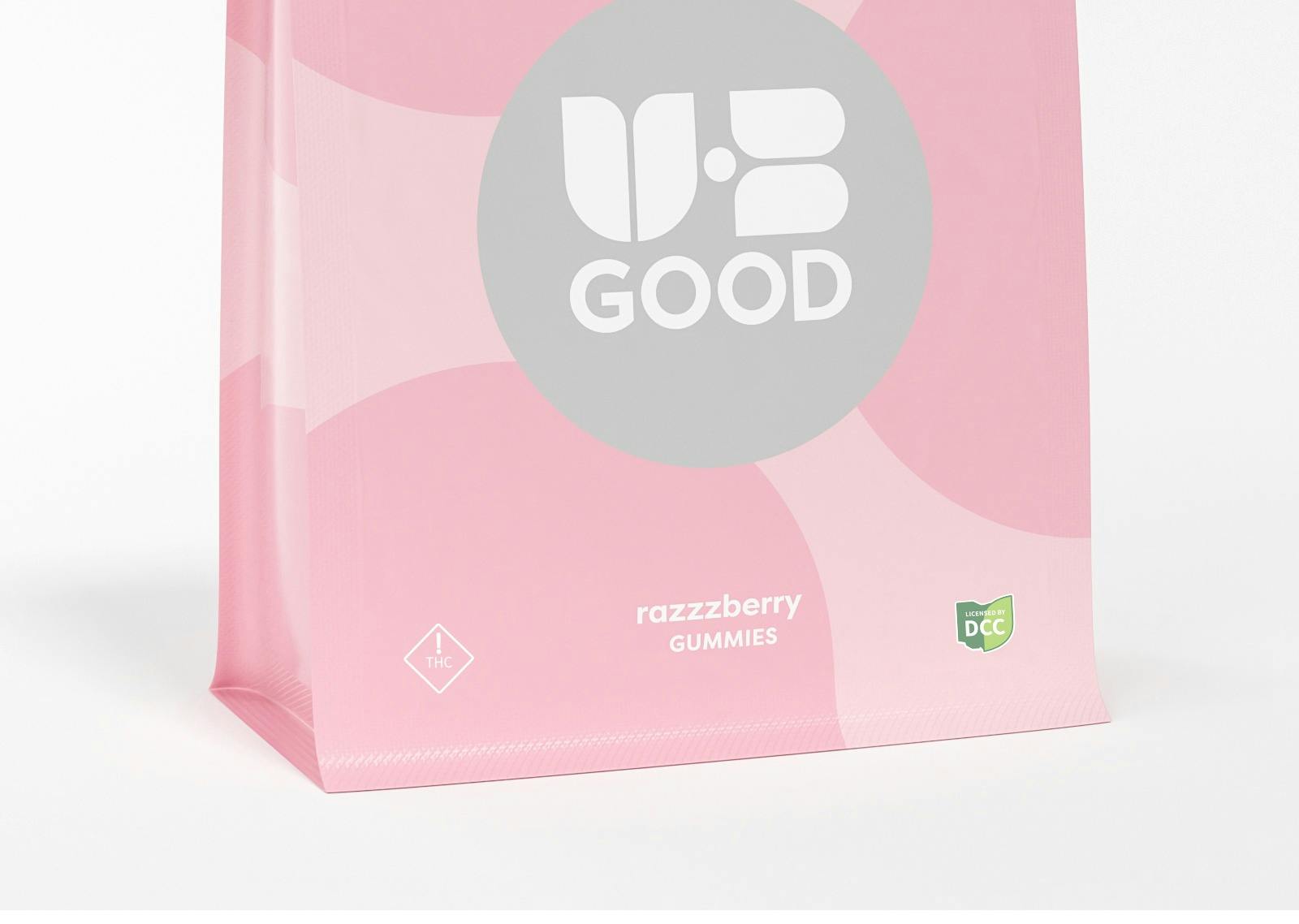 UBGOOD: 1:1 THC:CBN Razzzberry - Sleep Gummies 10pk 100mg