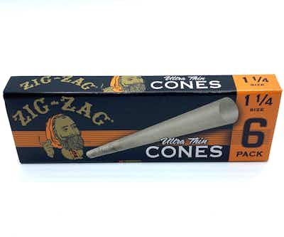 Product: 1 1/4 Ultra Thin Cones | Zig Zag