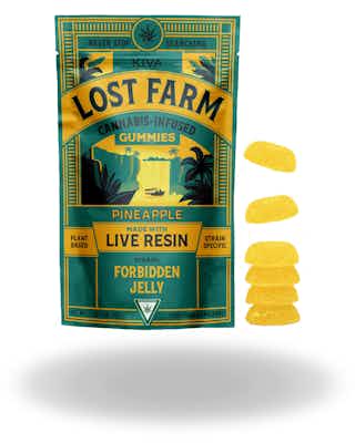 Product: Lost Farm | Pineapple Live Resin Gummies | 200mg