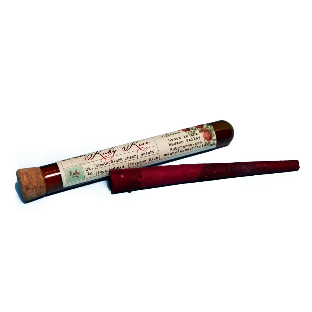 Ruby Rose Petal | White Widow | Hash Infused | Single
