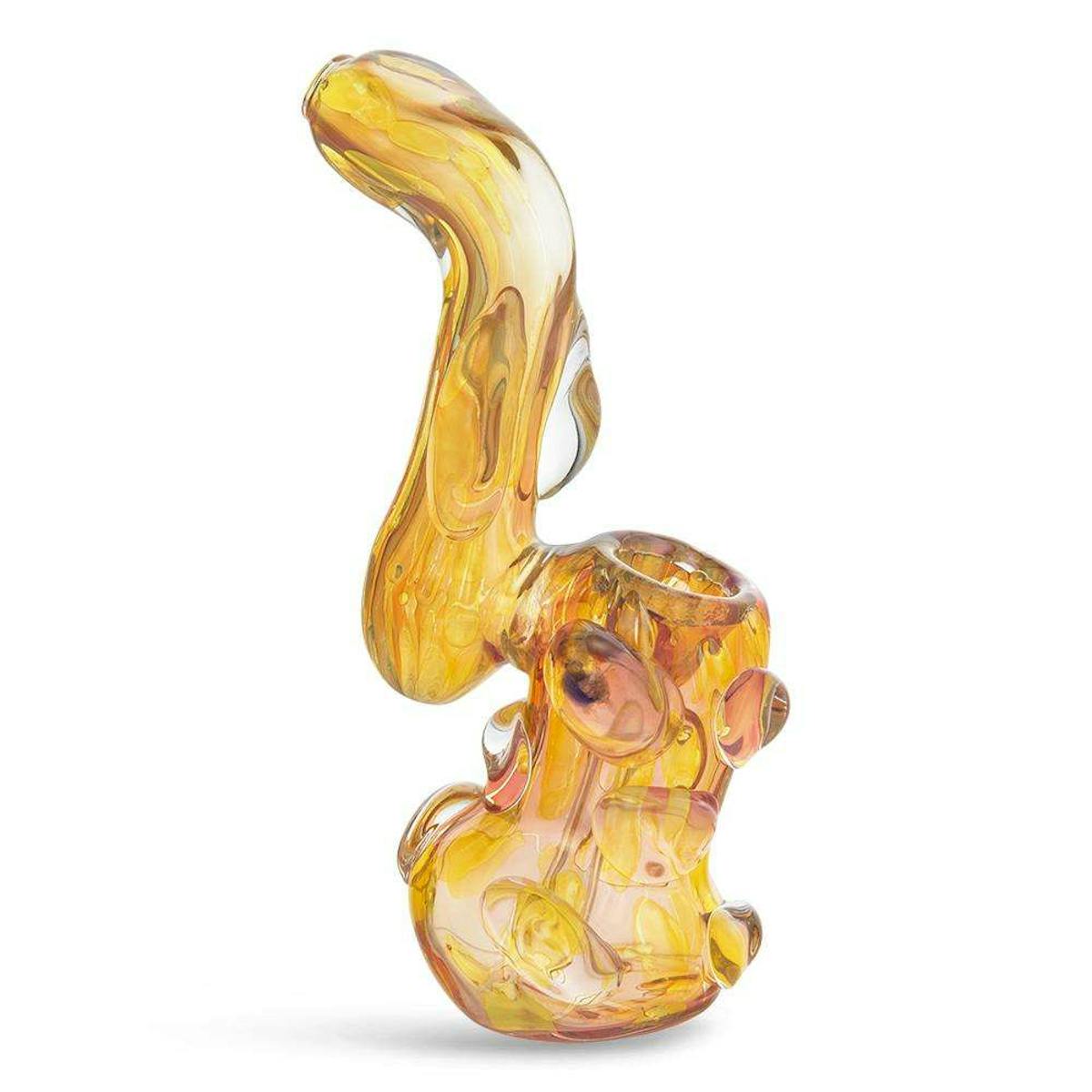 Image of 6″ Sherlock Gold Fumed Bubbler