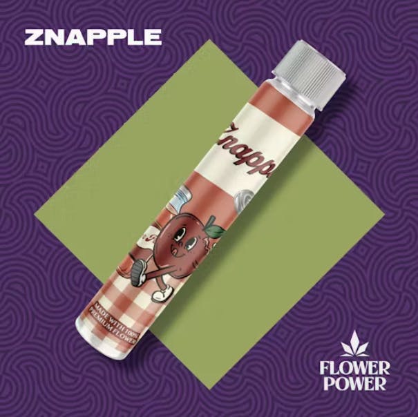 Product: FLOWER POWER | ZNAPPLE - PRE ROLL HYBRID