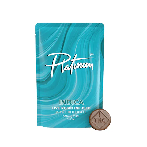 Peanut Butter Live Rosin Milk Chocolate (10x10mg)