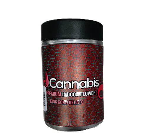 J CANNABIS | KING KONG GELATO | FLOWER | 3.5G-active
