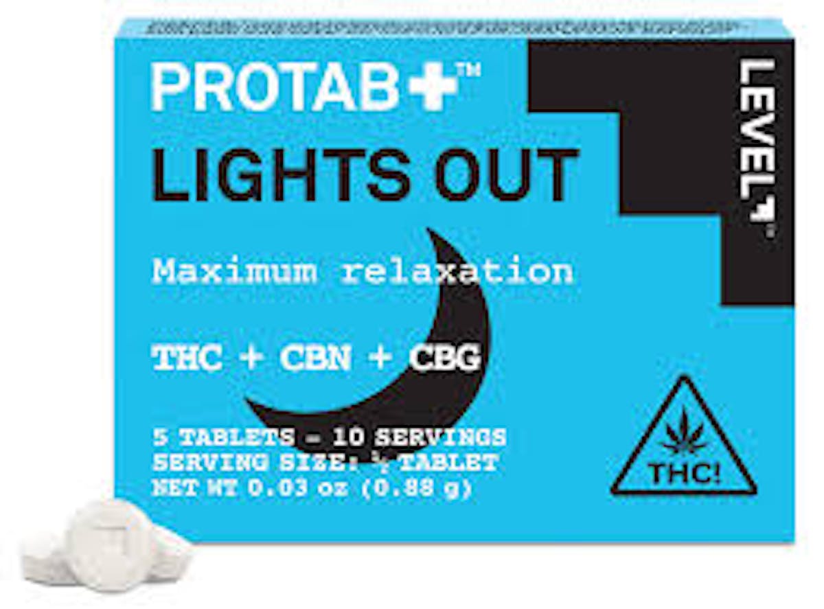 Photo of PROTAB Lights Out | Tablets | 100mg | 5pk